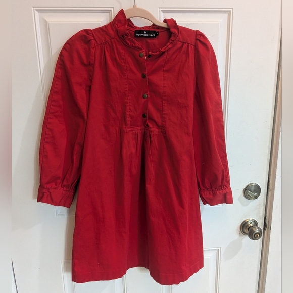 Tuckernuck Pomander Place Red Claiborne Dress - Picture 2 of 4